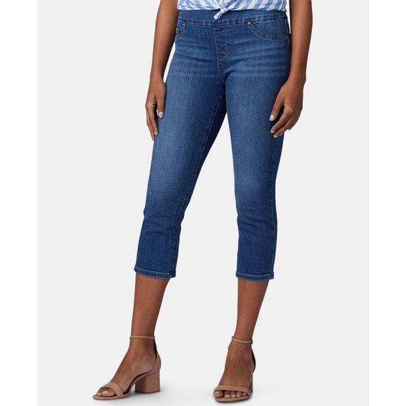 Lee Pull-On Capri Jeans - Picture 1 of 4